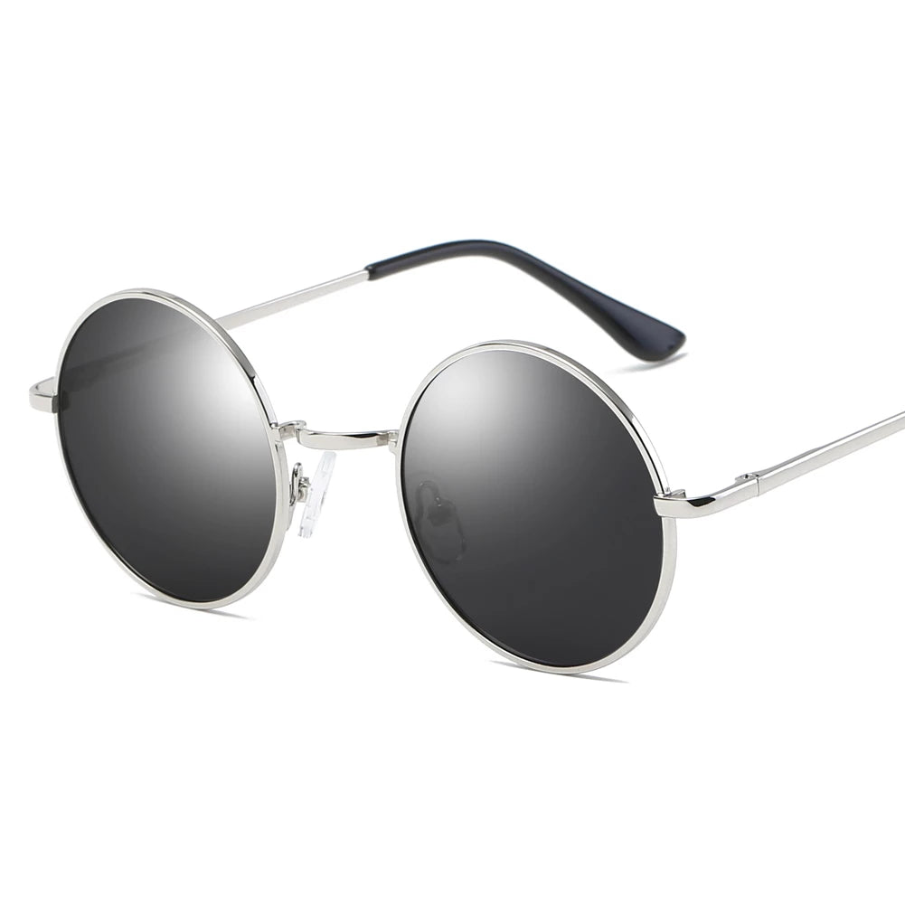 Round Frame Sunglasses (Dark)